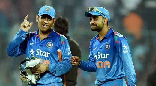 Kohli Dhoni